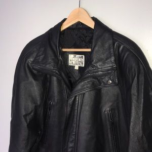 Vintage - Genuine Leather - Interior Lined Jacket